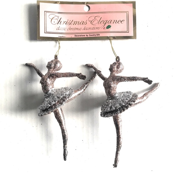 Gift 🎁 2 Ballerina Christmas Ornaments - NWT - Picture 2 of 4